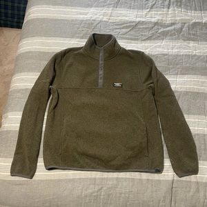 L.L. Bean Men’s Sweater Fleece Pullover - Large